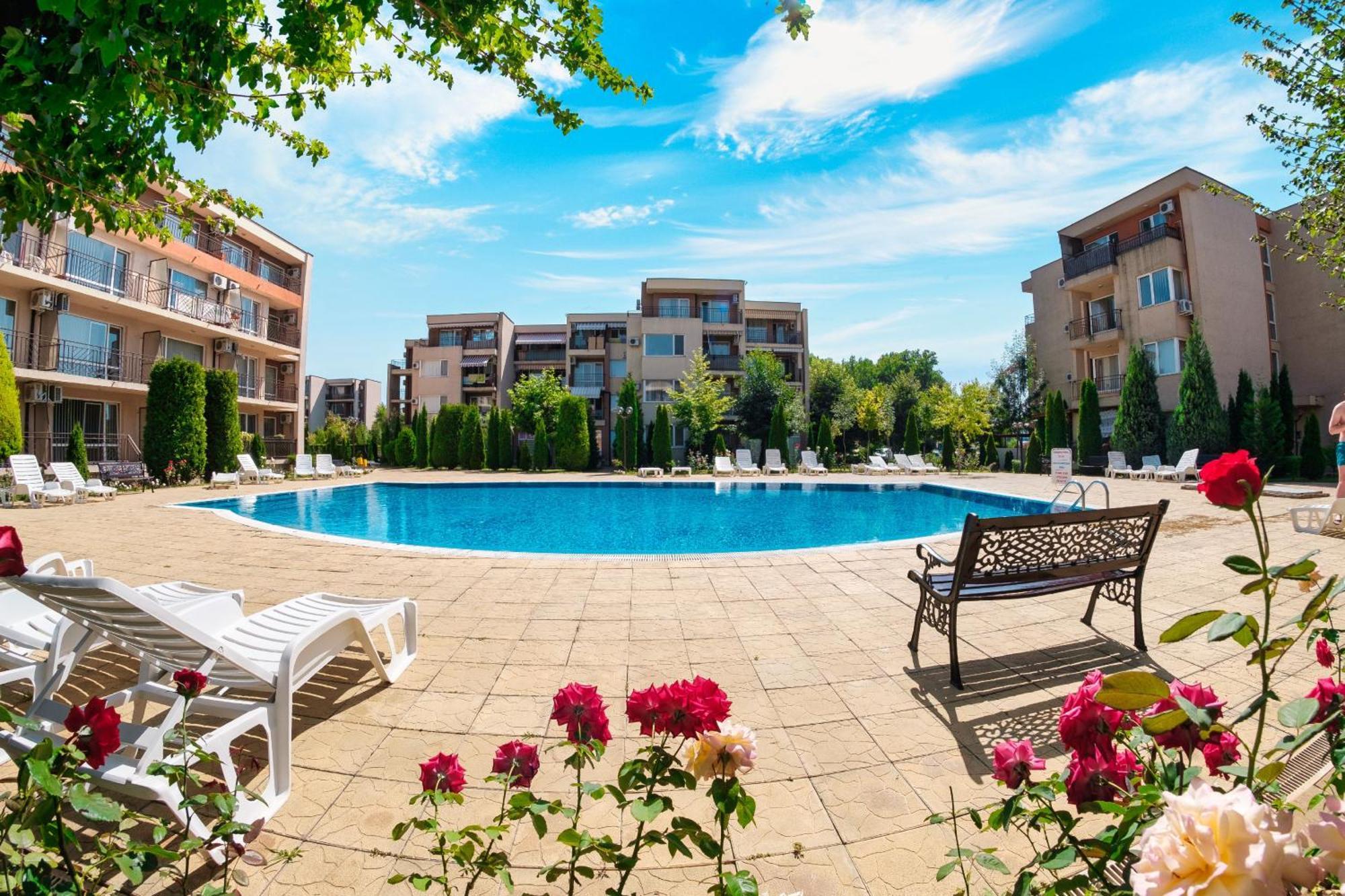 Nessebar And Holiday Fort Apartments Sunny Beach Exterior foto