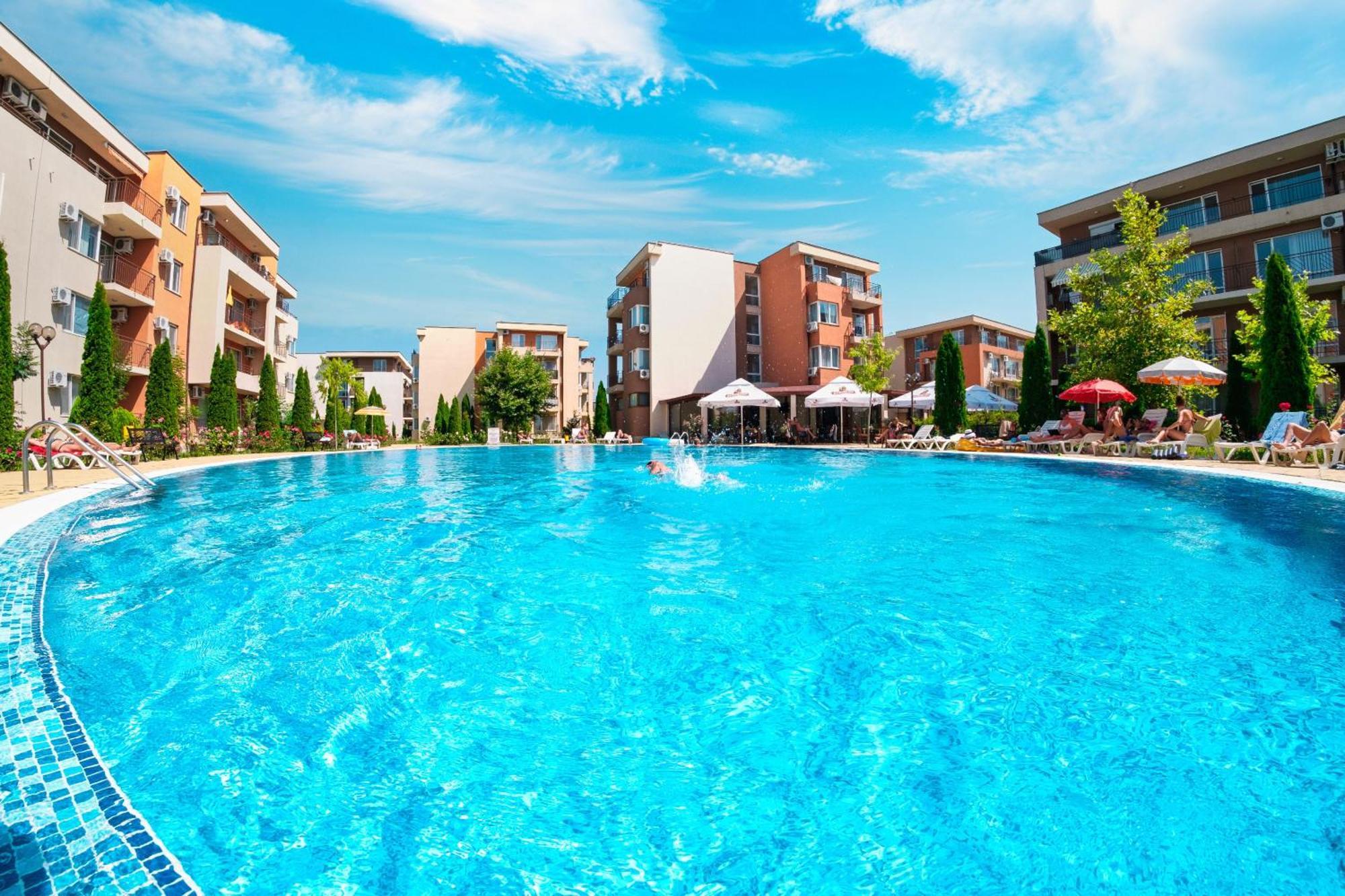 Nessebar And Holiday Fort Apartments Sunny Beach Exterior foto