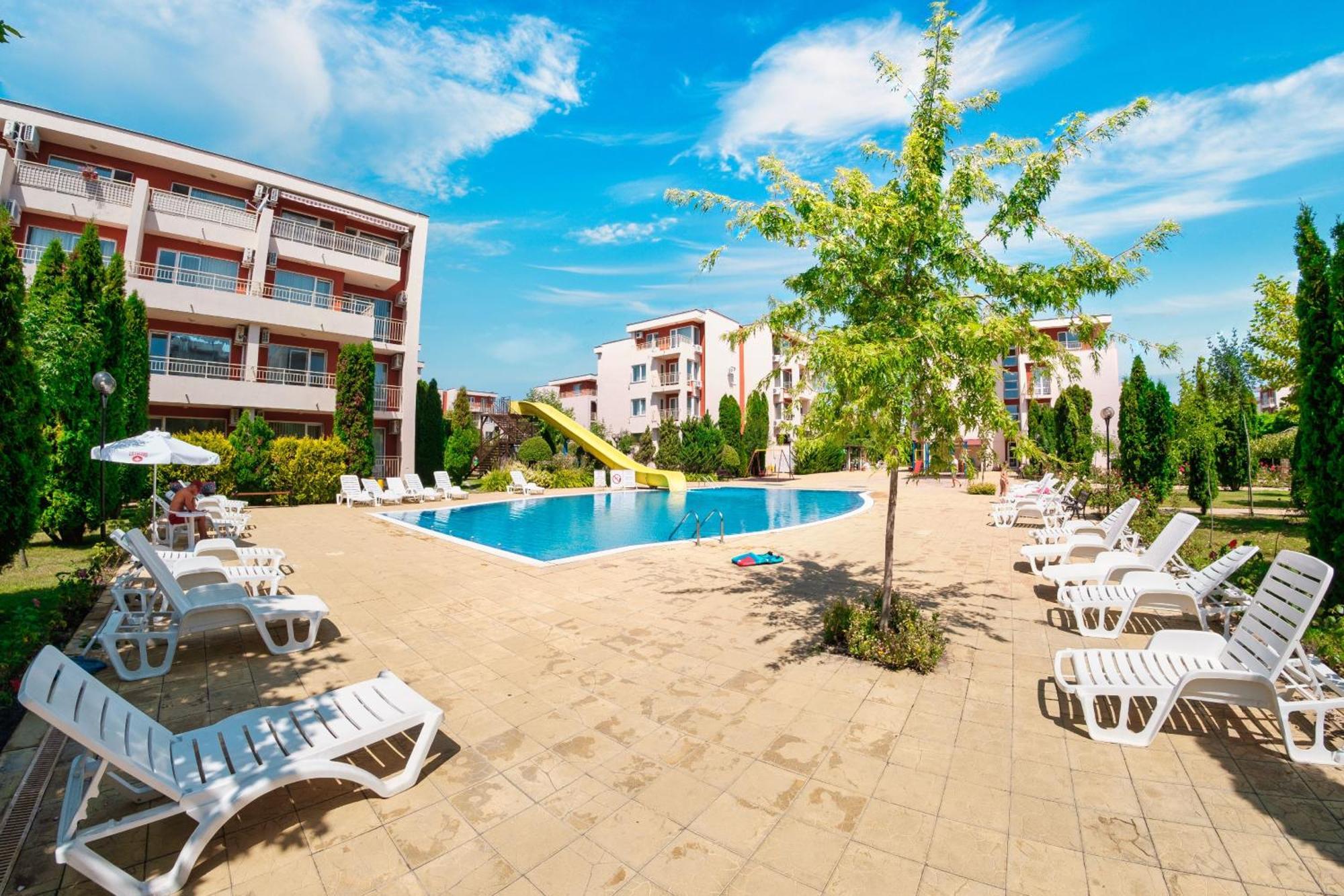 Nessebar And Holiday Fort Apartments Sunny Beach Exterior foto