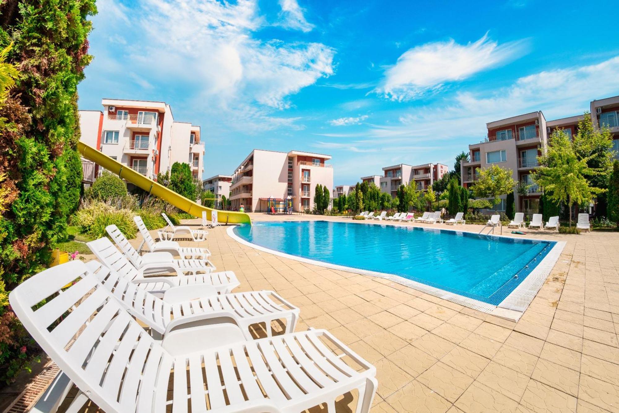 Nessebar And Holiday Fort Apartments Sunny Beach Exterior foto